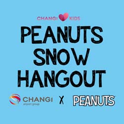 Peanuts Snow Hangout at Changi Airport