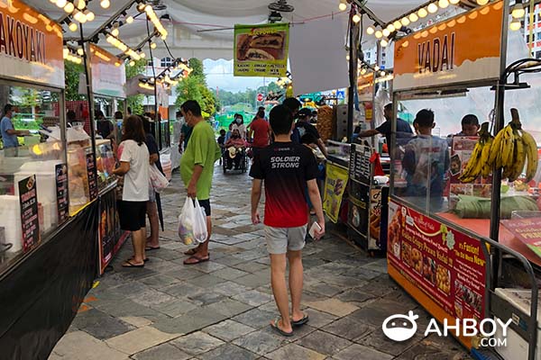 Choa Chu Kang Pasar Malam (June 2022) - Food stalls at Sunshine Place