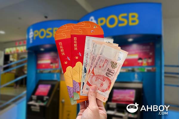 Where to change new notes for CNY 2023 in Singapore - POSB pop-up ATMs